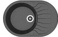 Dr.Gans Мойка "Берта" 760, черный CMc арт-25.040.C0760.407 — фото 1, товары