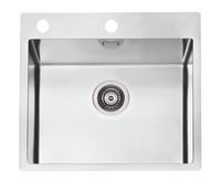 Мойка для кухни PURE 70 KMB-90 565X525 в компл. с сифоном 1127252, арт-1122385.0 — фото 1, Кухонные мойки