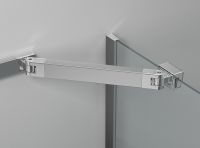 Товар: Душевой уголок Ambassador Diamond 100х100 профиль Хром стекло прозрачное арт-12011112L - фото 11 Душевой уголок Ambassador Diamond 100х100 профиль Хром стекло прозрачное арт-12011112L — фото 11, Душевые уголки трапеция