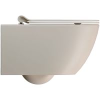 Унитаз GSI Pura подвесной Creta opaco без сиденья арт-881508 — фото 8, Подвесные унитазы