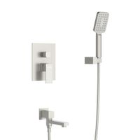 Душевой комплект встраиваемый с изливом CEZARES арт-SLIDER-VDSET-IN — фото 4, Встраиваемые душевые комплекты