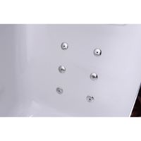 Акриловая ванна Orans 75x170 L с гидромассажем арт-65108l0 — фото 2, Акриловые ванны