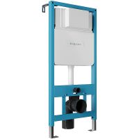 Комплект унитаза с инсталляцией Aqueduto Cone с сиденьем Микролифт и клавишей смыва Хром арт-AQDS017 — фото 10, Комплекты унитаз + инсталляция