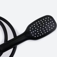 Душевая система Bronze de Luxe Avantgarde Черная Розовое золото арт-2039RGB — фото 6, Душевые стойки