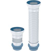 Гибкая труба для унитаза Nova d110, l=600 мм арт-7011 — фото 3, Гофры и отводы