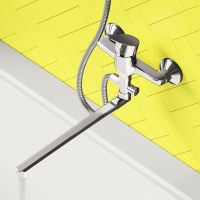 Товар: Смеситель для ванны Dorff Norma универсальный Хром арт-D1095000 - фото 4 Смеситель для ванны Dorff Norma универсальный Хром арт-D1095000 — фото 4, Смеситель для ванны