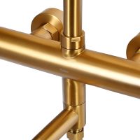 Душевая система Raiber Graceful Золото матовое арт-RPG-006 — фото 6, Душевые стойки