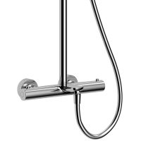 Душевая система Raiber Graceful с термостатом Хром арт-RP-007 — фото 3, Душевые стойки