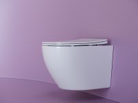 Унитаз Ceramicanova Uno Rimless подвесной Белый с сиденьем Микролифт арт-CN11001 — фото 13, Подвесные унитазы