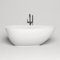 Ванна из искусственного камня Salini Paola 160х77 Белая матовая арт-101511SM — фото 3, Ванны из искусственного камня