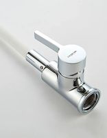 Смеситель для кухни Ledeme Rainbow 4898-3L Хром Белый арт-535862 — фото 6, Смесители для кухни