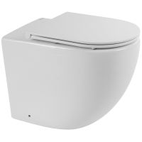 Унитаз BelBagno Sfera-R приставной с сиденьем Микролифт арт-BB2141CBR/BB870SC — фото 1, Приставные унитазы