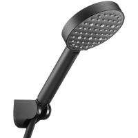 Душевой гарнитур Swedbe Hermes Черный матовый арт-5133B — фото 4, Душевые гарнитуры на держателе