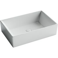 Раковина-чаша Ceramicanova Element 59 Белая арт-CN5013 — фото 2, Раковины накладные