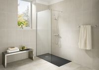 Душевой поддон из композитного материала Roca Terran 120x70 Черный арт-AP1014B02BC01400 — фото 3, Душевые поддоны из искусственного камня