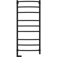 Электрический полотенцесушитель Сунержа Галант 2.0 1200x500 L Черный матовый арт-31-5200-1250 — фото 1, Электрические полотенцесушители