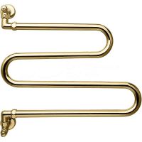 Водяной полотенцесушитель Margaroli Vento Золото арт-406GO — фото 1, Водяные полотенцесушители