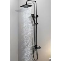 Душевая система Boch Mann Chika B BM Черная матовая арт-9968 — фото 1, Душевые стойки