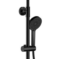 Товар: Душевая система Haiba Черная матовая арт-HB24590-7 - фото 4 Душевая система Haiba Черная матовая арт-HB24590-7 — фото 4, Душевые стойки