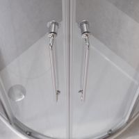 Душевой уголок CEZARES арт-RELAX-304-R-2-90-C-CR — фото 4, Душевые уголки четверть круга