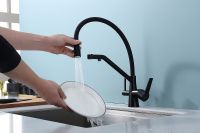 Товар: Смеситель для кухни Raglo Черный матовый арт-R80.62.06 - фото 2 Смеситель для кухни Raglo Черный матовый арт-R80.62.06 — фото 2, Смесители для кухни