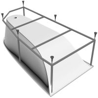 Акриловая ванна Vayer Boomerang 150x90 L без гидромассажа арт-Гл000010850 — фото 5, Акриловые ванны