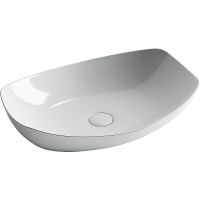 Раковина-чаша Ceramicanova Element 56 Белая арт-CN5016 — фото 1, Раковины накладные