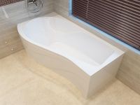 Акриловая ванна Alex Baitler Orta 150х90 L без гидромассажа арт-ORTA L 150*90 — фото 5, Акриловые ванны