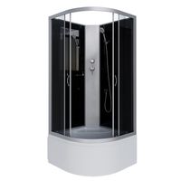 Душевая кабина Niagara Classic NG-2508-14BK (90х90х200) высокий поддон(40см),стекло тонированное,4 м арт-25081434BK — фото 1, Душевые кабины