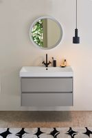 Раковина GSI Nubes 100 Белая арт-9623111 — фото 2, Раковины встраиваемые сверху