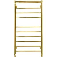 Водяной полотенцесушитель Domoterm Медея с/п П10 500x1000 с полкой Золото арт-Медеяс/пП10500x1000золото — фото 1, Водяные полотенцесушители