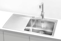 Мойка для кухни PURE 50R KMB-90 860X525 правая в компл. с сифоном 1127252, арт-1103653.0 — фото 3, Кухонные мойки