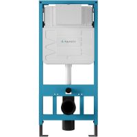 Комплект унитаза с инсталляцией Aqueduto Cone с сиденьем Микролифт и клавишей смыва Хром арт-AQDS034T — фото 8, Комплекты унитаз + инсталляция