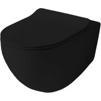 Унитаз Artceram File 2.0 подвесной Черный матовый без сиденья арт-FLV004 17 30 — фото 1, Подвесные унитазы