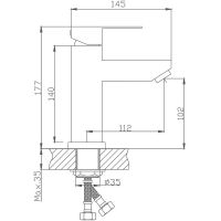 Товар: Смеситель для раковины Haiba Нержавеющая сталь арт-HB10801 - фото 2 Смеситель для раковины Haiba Нержавеющая сталь арт-HB10801 — фото 2, Смесители для раковины
