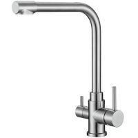 Смеситель для кухни BelBagno Сатин арт-BB-LAM15-IN — фото 1, Смесители для кухни