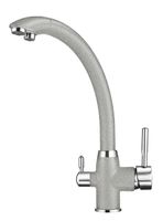 Granula-, СМЕСИТЕЛЬ КУХОННЫЙ арт-2167, БАЗАЛЬТ — фото 2, Смесители для кухни