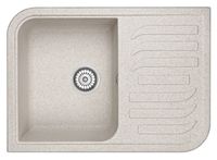 Granula-, кухонная мойка, кварц арт-7001, ПИРИТ — фото 1, Кухонные мойки