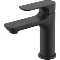 Смеситель для раковины Raglo Черный матовый арт-R03.10.06 — фото 1, Смесители для раковины