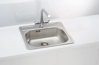 Товар: Мойка для кухни MORE 10 NAT-90 560X500 в компл. с сифоном 1130550, арт-1106813.0 - фото 2 Мойка для кухни MORE 10 NAT-90 560X500 в компл. с сифоном 1130550, арт-1106813.0 — фото 2, Кухонные мойки