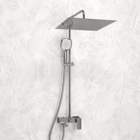 Душевой комплект со смесителем арт-A177.119.065.087.CH — фото 1, Душевые стойки