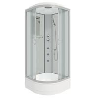 Душевая кабина Niagara Classic NG-3302-14G (100х100х215) средний поддон(26см),стекло матовое,4 места арт-33021424G — фото 1, Душевые кабины