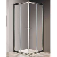 Душевой уголок CEZARES арт-GIUBILEO-A-2-90-SCORREVOLE-C-Br — фото 1, Квадратные душевые уголки