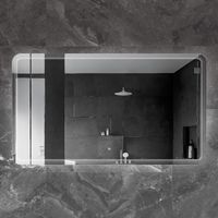 Зеркало Cezares арт-CZR-SPC-DUET-1400-800-LED-TCH — фото 1, Зеркала в ванную комнату