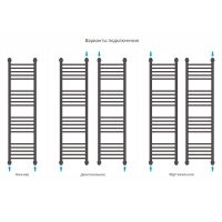 Водяной полотенцесушитель Сунержа Богема прямая 1200х300 Хром арт-00-0220-1230 — фото 2, Водяные полотенцесушители