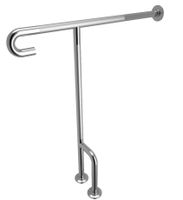 Поручень опорный напольный под углом 90° арт-A44469 — фото 1, Поручни для ванной