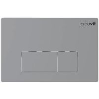 Клавиша смыва Creavit Arc Хром матовая арт-GP8003.00 — фото 1, Кнопки смыва