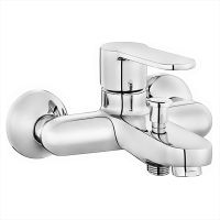 Смеситель для ванны E.C.A. Nita Хром арт-102102475 — фото 1, Смеситель для ванны