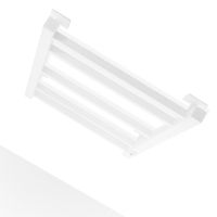 Электрический полотенцесушитель Energy Cube 700x400 Белый матовый арт-EETR0CUBE07040R903M — фото 2, Электрические полотенцесушители