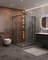 Товар: Душевой уголок CEZARES арт-MOLVENO-AH-22-130/120-C-GM-IV - фото 2 Душевой уголок CEZARES арт-MOLVENO-AH-22-130/120-C-GM-IV — фото 2, Прямоугольные душевые уголки